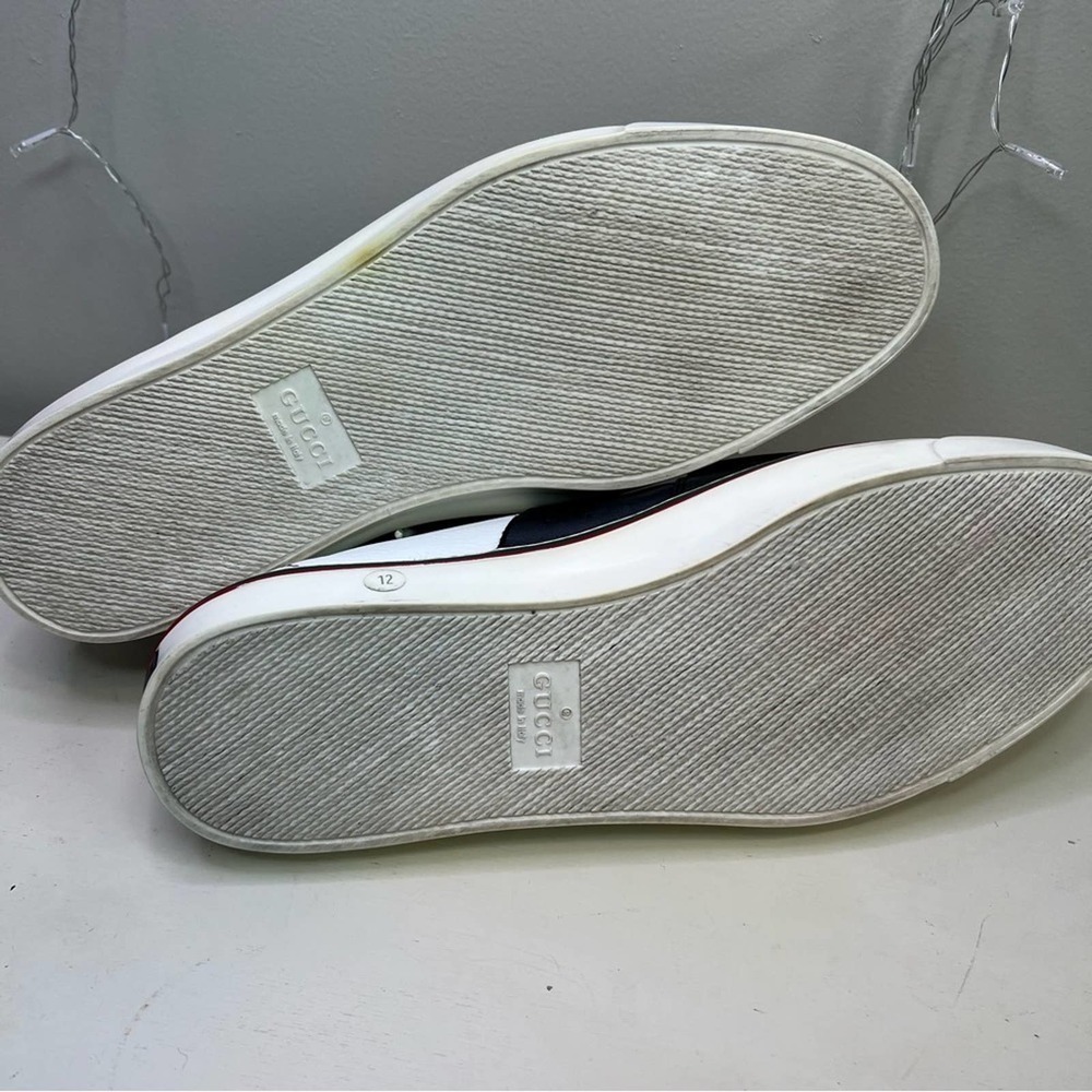 Gucci Black and White High Top Sneakers. Size: 12
Vintage GG Supreme Sneaker - Picture 5 of 9